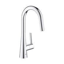 Zedra Pull-Down Faucet, 7-3/4 in L x 5 in W x 16-9/16 in H