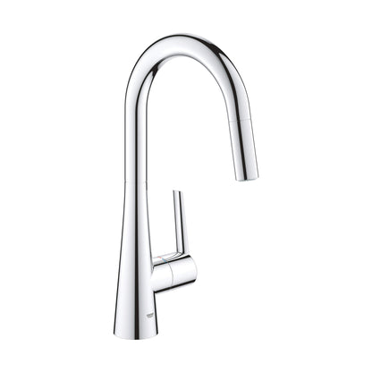 Zedra - Pull-Down Faucet - 7-3/4" L x 5" W x 16-9/16" H