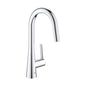 Zedra - Pull-Down Faucet - 7-3/4" L x 5" W x 16-9/16" H