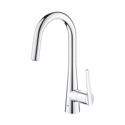 Zedra - Pull-Down Faucet - 7-3/4" L x 5" W x 16-9/16" H