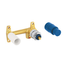 GROHE 32641000 Lavatory Centerset, 1/2 in, FNPT, Brass Body, Polished Chrome, Import