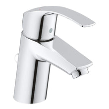 GROHE 32642002 Small Centerset Lavatory Faucet, Eurosmart®, 1 gpm Flow Rate, 2-3/8 in H Spout, 1 Handles, Pop-Up Drain, 1 Faucet Holes, StarLight® Polished Chrome, Function: Traditional