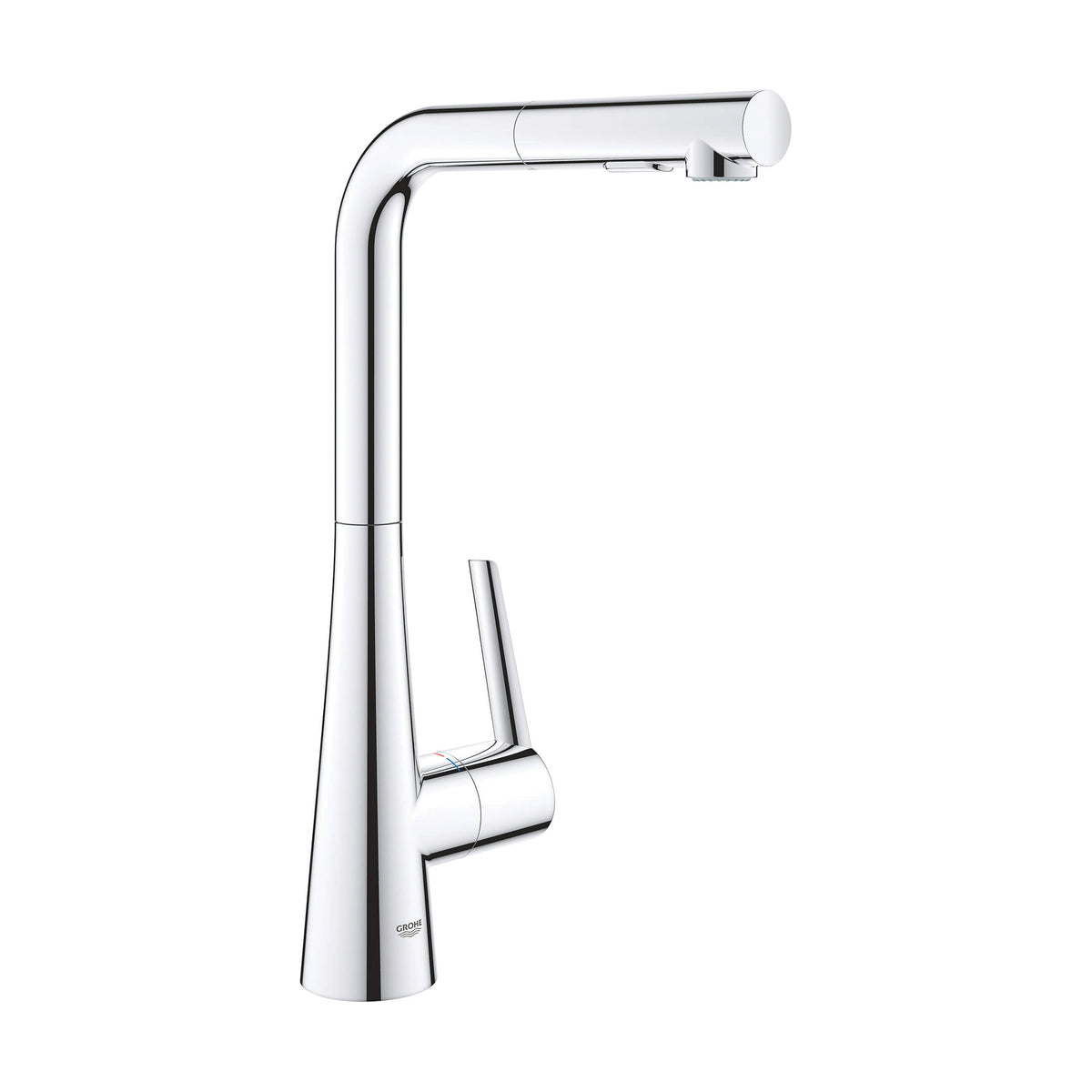 Ladylux - Pull-Out Kitchen Faucet - 8-1/16" L x 14-2/16" H