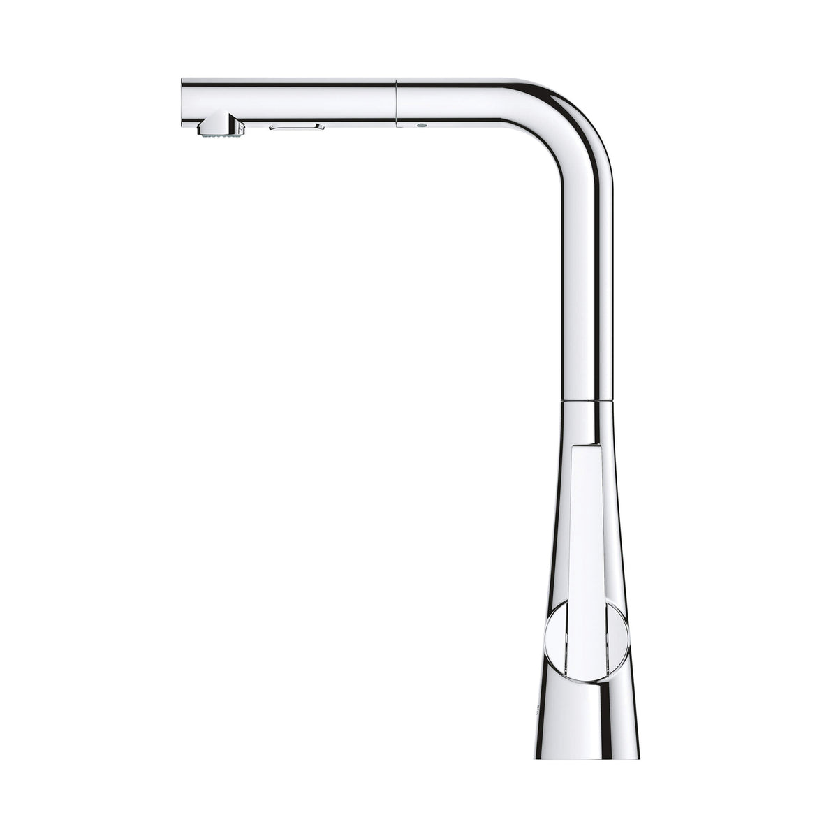 Ladylux - Pull-Out Kitchen Faucet - 8-1/16" L x 14-2/16" H