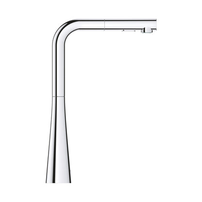 Ladylux - Pull-Out Kitchen Faucet - 8-1/16" L x 14-2/16" H