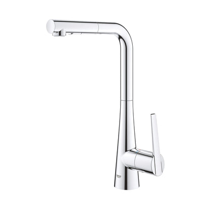 Ladylux - Pull-Out Kitchen Faucet - 8-1/16" L x 14-2/16" H