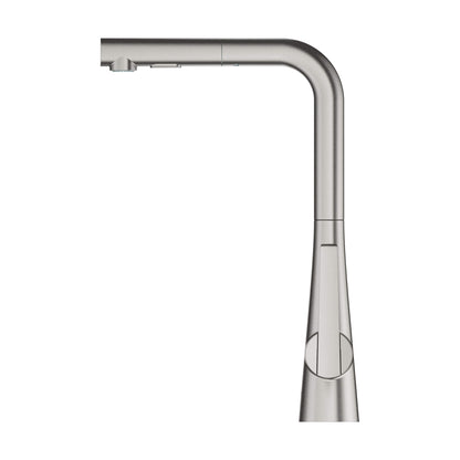 Ladylux - Pull-Out Kitchen Faucet - 8-1/16" L x 14-2/16" H