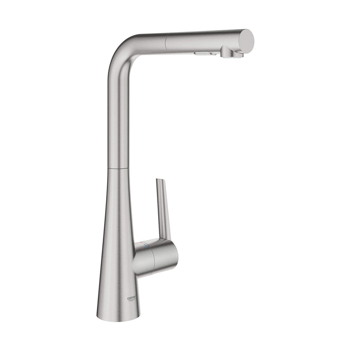 Ladylux - Pull-Out Kitchen Faucet - 8-1/16" L x 14-2/16" H