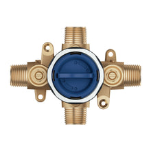 GROHE 35110_0 Pressure Balanced Rough-In Valve With Plug and Service Stop