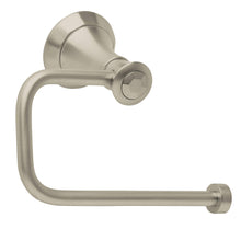 GROHE 40235EN0 Kensington Toilet Paper Holder, 3-13/16 in H, Brass, StarLight® Brushed Nickel, Import