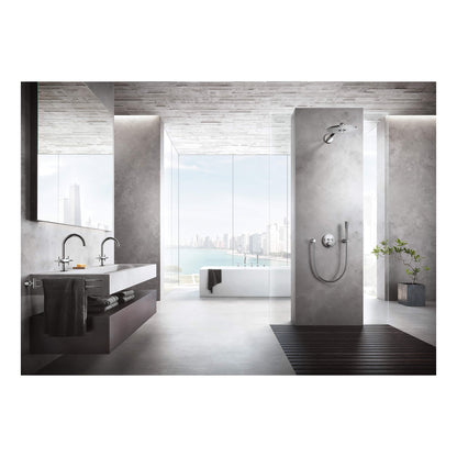 Atrio New - 40308_3DOUBLE Round Towel Bar