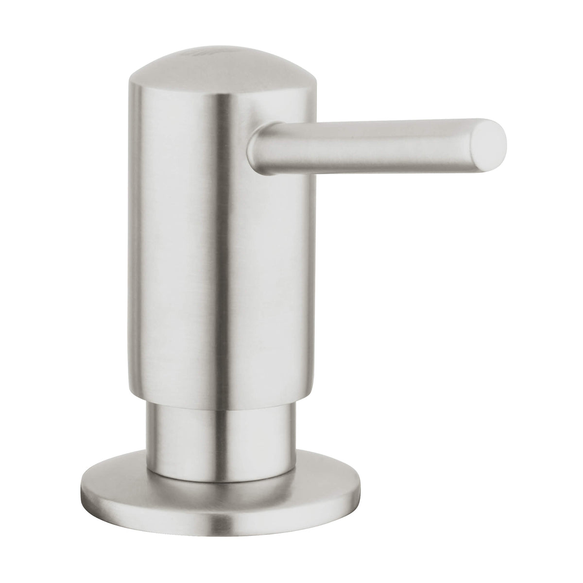 Contemporary Soap Dispenser - Deck Mount - Brass
