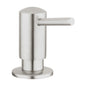 Contemporary Soap Dispenser - Deck Mount - Brass