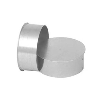 6" 26 GA. GALV TEE CAP