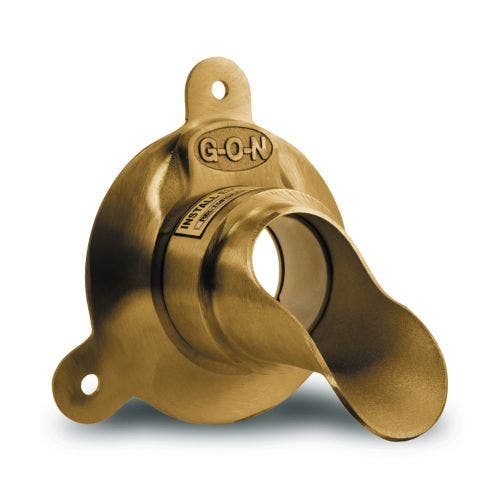 Solid Glue On Nozzle & Escutcheon - 2" - for PVC Drain Pipe