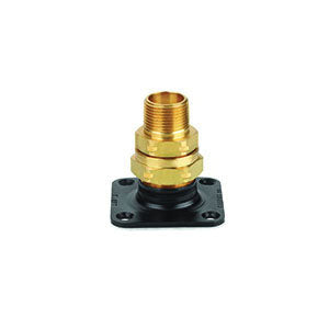 XR3 - 1-1/2" Termination Fitting with Square Flange - Brass