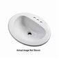 Maxwell - 21" Self-Rimming Bathroom Sink - Drop-in