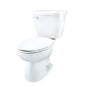 Gerber® 2-Piece Toilet, Maxwell®, Elongated Bowl, 14-3/8 in H Rim, 12 in Rough-In, 1.28 gpf