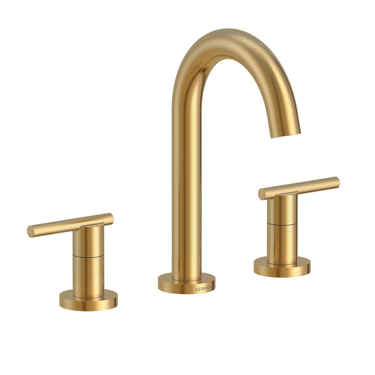 Parma - Widespread Bathroom Faucet - Brushed Bronze - Flush