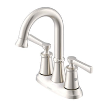 Gerber® D307079BN Northerly Faucet, Brushed Nickel, 2 Handles, 50/50 Touch-Down Drain, 1.2 gpm Flow Rate