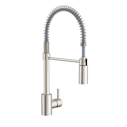 The Foodie - Single Handle Kitchen Faucet - Stainless Steel