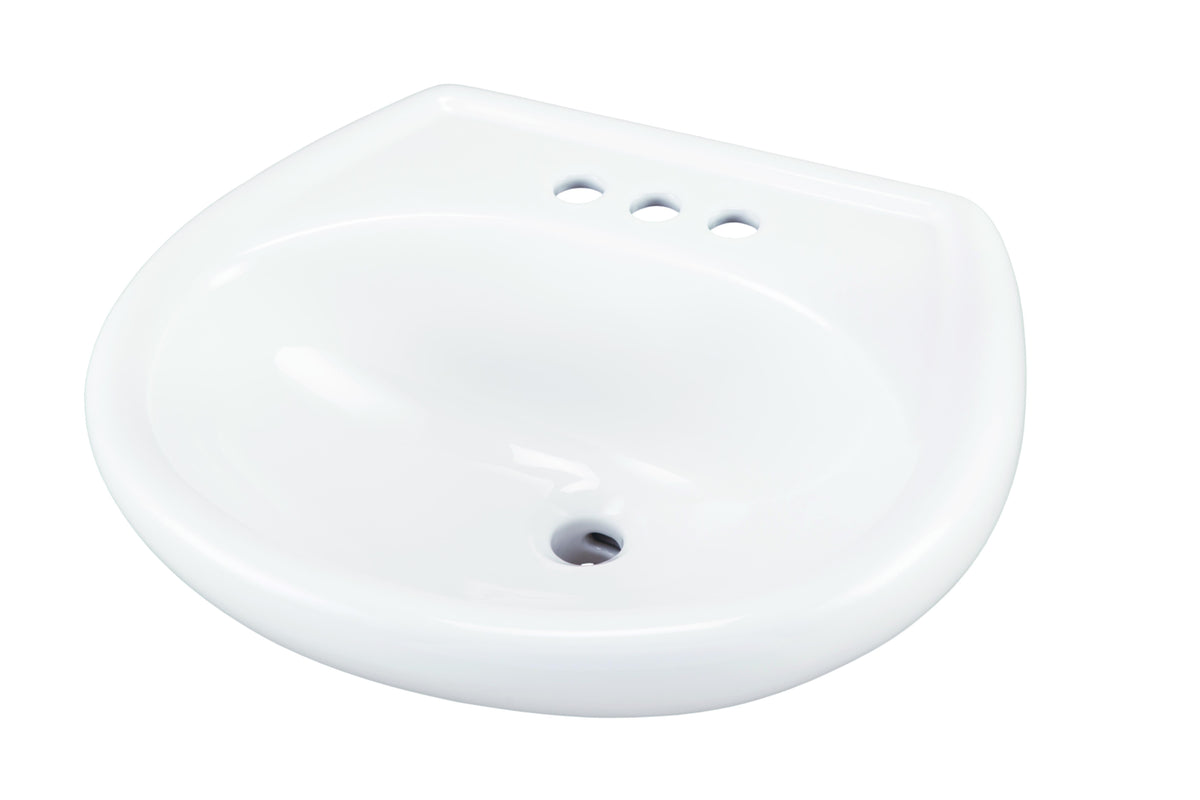 Maxwell - 21" Petite Bathroom Sink - Wall Mount