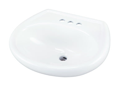 Maxwell - 21" Petite Bathroom Sink - Wall Mount