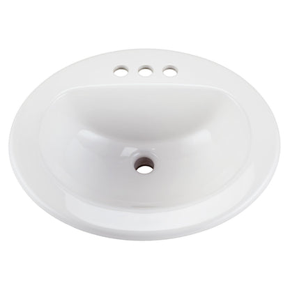 Maxwell - 21" Self-Rimming Bathroom Sink - Drop-in