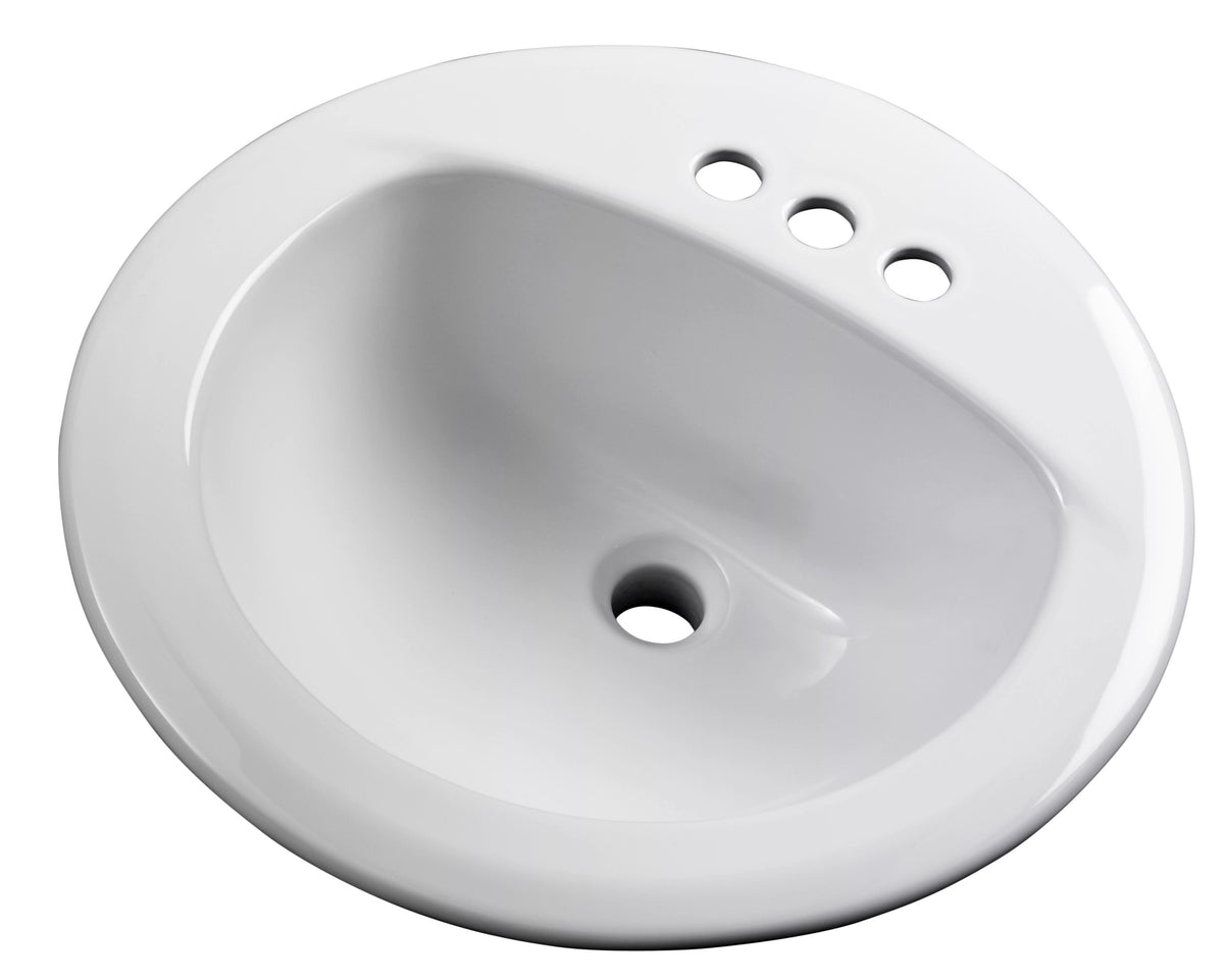 Maxwell - 19-1/4" Self-Rimming Bathroom Sink - Drop-in