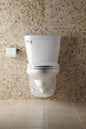 Gerber® G0020021 2-Piece Toilet, Maxwell, Elongated Bowl, 4 in Rough-In, 1.28 gpf Flush Rate, White, Import