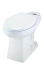 Gerber® G0021187 Blaze™ Toilet Bowl, White, Elongated Shape, 12 in Rough-In, 16-7/8 in H Rim, 2-1/8 in Trapway