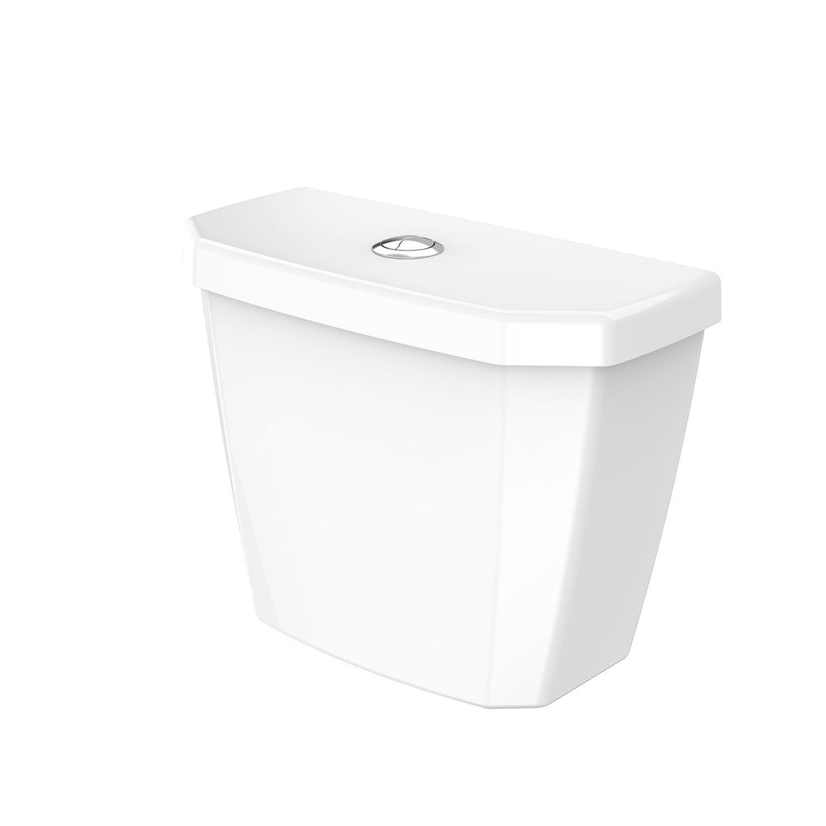 Gerber® GDF28528 Toilet Tank, Viper™, 0.9/1.1 gpf, 3 in, White, Import