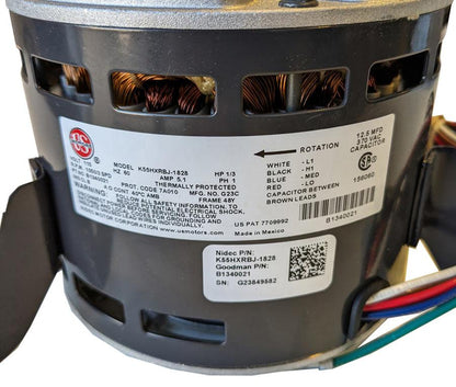 Direct Drive Blower Motor - 115 V