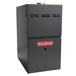 Goodman® GMVC801005CN GMVC8 2-Stage Gas Furnace, Upflow/Horizontal Furnace, Natural Gas, 100000 Btu/hr Input, 80000 Btu/hr Output, 115 V AC, 80 % AFUE, 2000 cfm, ECM Variable Speed Blower Motor