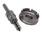 Greenlee® 645-7/8 Quick-Change Hole Cutter, 7/8 in Dia, 8 ga D Cutting, Tungsten Carbide Tip Cutting Edge, 3/8 in Arbor