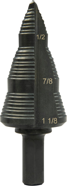 Gsb Series - Multi-Hole Step Drill Bit - 3/16" Dia Min Hole