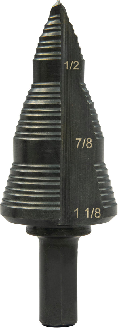 Gsb Series - Multi-Hole Step Drill Bit - 3/16" Dia Min Hole