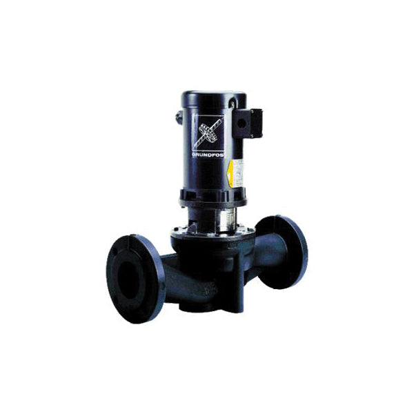 Grundfos 96411790 TP Series 1-Stage In-Line Direct-Coupled Circulator Pump, 44 gpm Flow Rate, 1-1/2 in Inlet x 1-1/2 in Outlet, 115/208 to 230 V AC, 1 ph