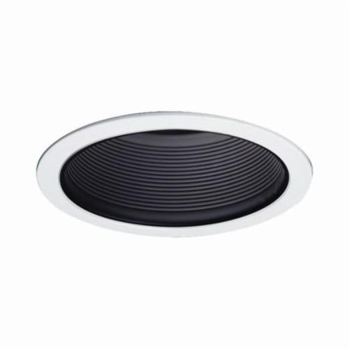 Halo ALL-PRO™ ERT707 Recessed Baffle Trim, 8 in OD, Incandescent Lamp, For Use With EI700, EI700U, ET2700U, ET700, EI2700 Incandescent Light, H724ICAT GU24 Housing, Metal/Plastic