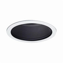 Halo ALL-PRO™ ERT707W Recessed Baffle Trim, 8 in OD, Incandescent Lamp, For Use With EI700, EI700U, ET2700U, ET700, EI2700 Incandescent Light, H724ICAT GU24 Housing, Metal/Plastic