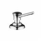 Hansgrohe 04540000 Traditional C Soap Dispenser, 16 oz Capacity, Deck Mount, Metal
