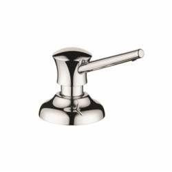Hansgrohe 04540830 Traditional C Soap Dispenser, 16 oz Capacity, Deck Mount, Metal