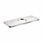 Hansgrohe 04565000 Logis Cube Base Plate, For Use With Modern 1-Hole Faucet, 6 in L x 1/4 in H x 2-3/8 in W, Metal, Polished Chrome, Domestic