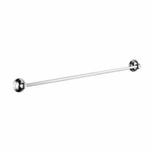Hansgrohe 06098000 Wall Mount C Towel Bar, 24 in L Bar, 2 in OAD x 2-1/2 in OAH, Solid Brass