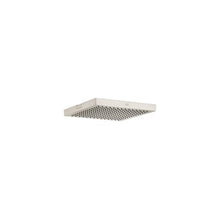 AXOR 10926821 Shower Head, Starck, 2.5 gpm Flow Rate, 1 Sprays, Ceiling Mount, 9-1/2 in L x 9-1/2 in W Head