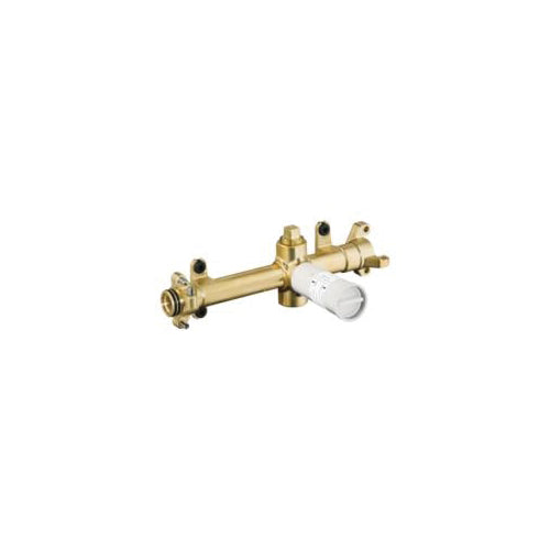 AXOR 10941181 Starck Rough-In Valve, 5-3/8 in L x 10-3/4 in H, For Use With Tub Spout, 3/4 in NPT Inlet Connection, Brass/Plastic, Import