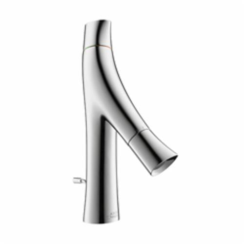 AXOR 12010001 Starck Organic Bathroom Faucet, Commercial, 0.9 gpm Flow Rate, 3-1/4 in H Spout, 2 Handles, Pop-Up Drain, 1 Faucet Holes, Polished Chrome, Function: Traditional