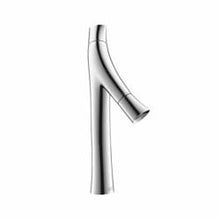 AXOR 12012001 Medium Bathroom Faucet, Starck, 0.9 gpm, 6-5/8 in H Spout, 2 Handles, 1 Faucet Holes, Polished Chrome, Function: Traditional, Commercial