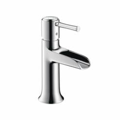 Hansgrohe 14127001 Talis C Bathroom Faucet, Commercial, 1.2 gpm Flow Rate, 3-3/8 in H Spout, 1 Handles, Pop-Up Drain, 1 Faucet Holes, Polished Chrome, Function: Traditional