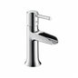 Hansgrohe 14127001 Talis C Bathroom Faucet, Commercial, 1.2 gpm Flow Rate, 3-3/8 in H Spout, 1 Handles, Pop-Up Drain, 1 Faucet Holes, Polished Chrome, Function: Traditional